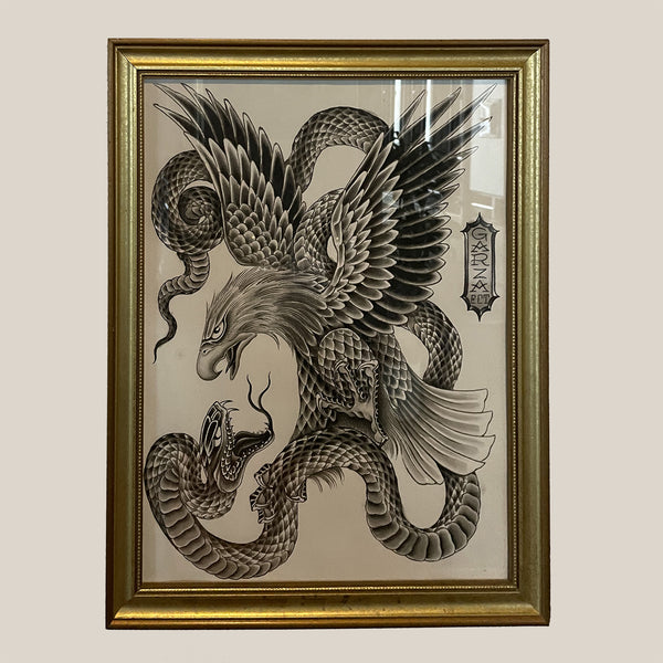 Armando Garza, "Eagle vs Snake"